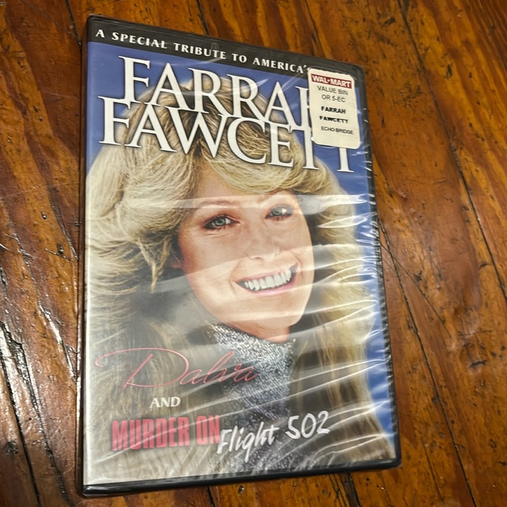 Farrah Fawcett Dalva and Murder on Flight 502 DVD NWT